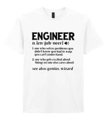 Engineer Definition t-shirt in white