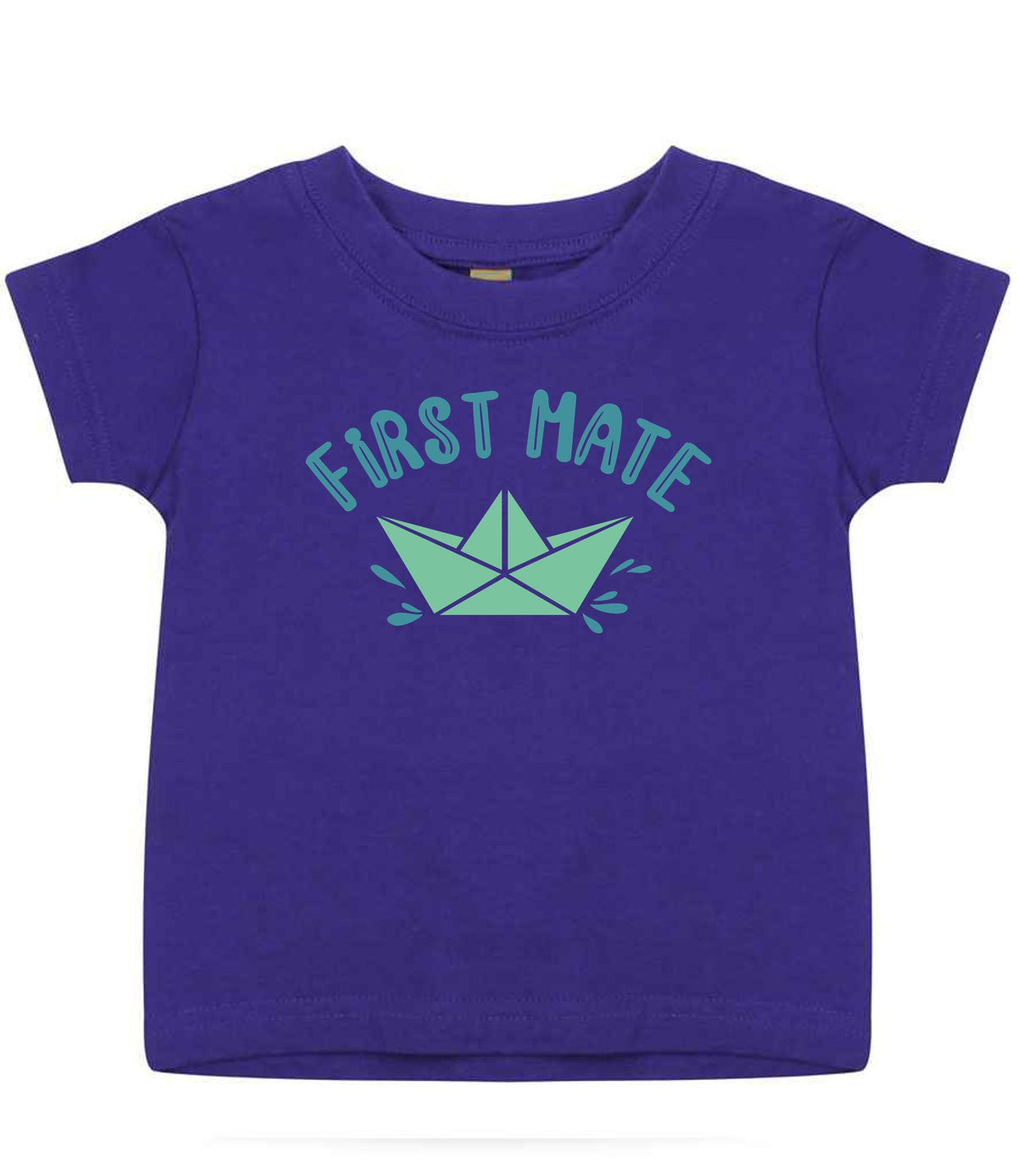 First Mate t-shirt in purple