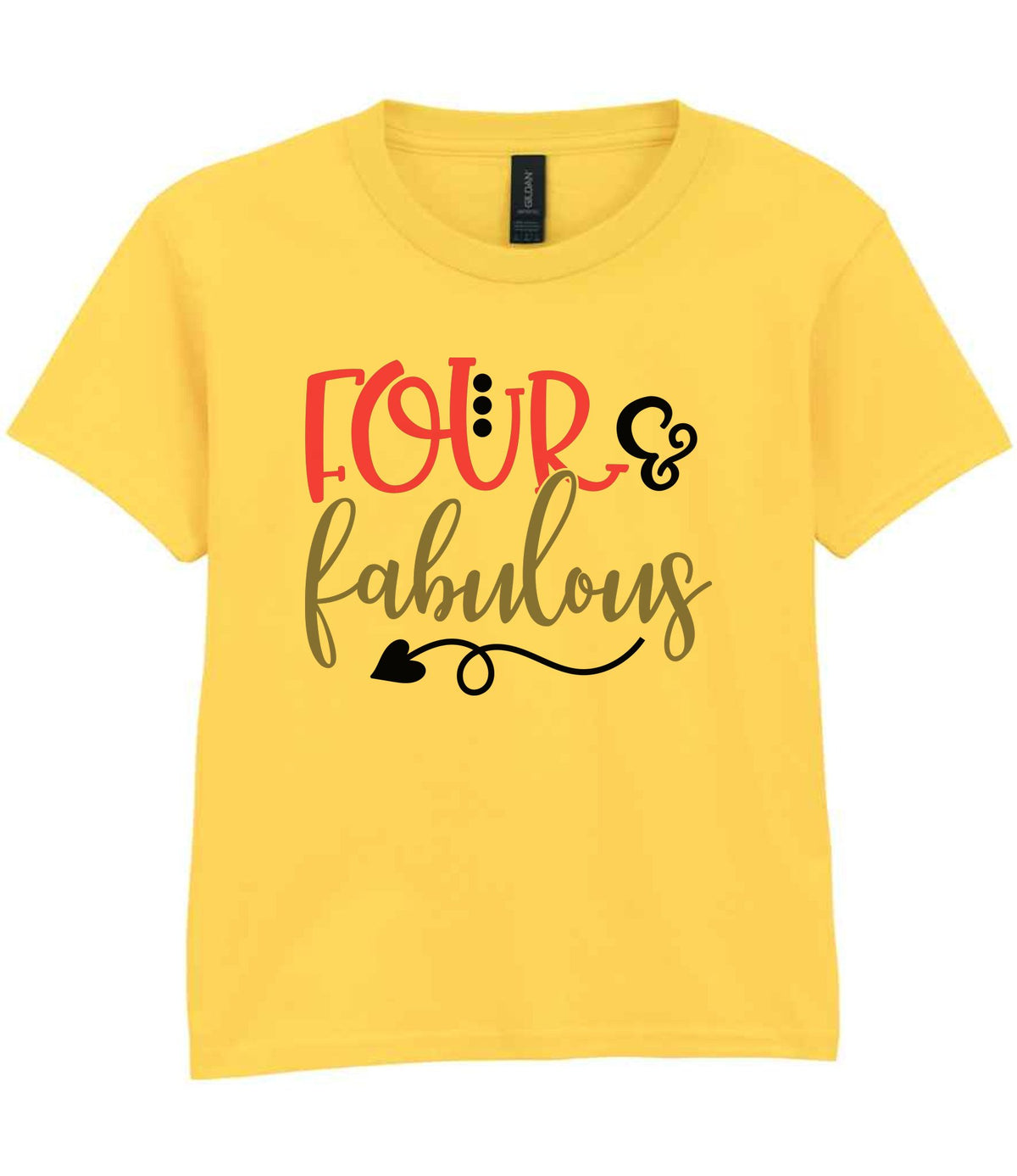 FOUR & Fabulous t-shirt in daisy