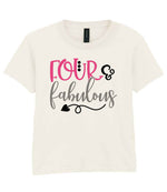 FOUR & Fabulous t-shirt in natural