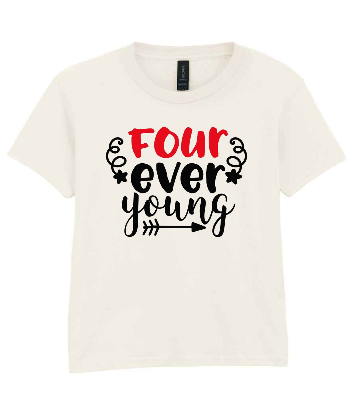 Four Ever Young t-shirt in natural