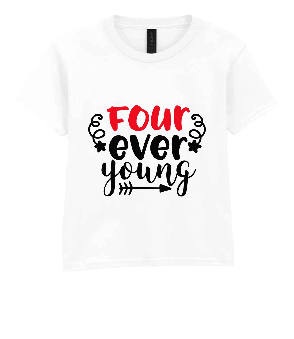 Four Ever Young t-shirt in white