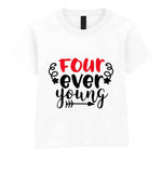 Four Ever Young t-shirt in white