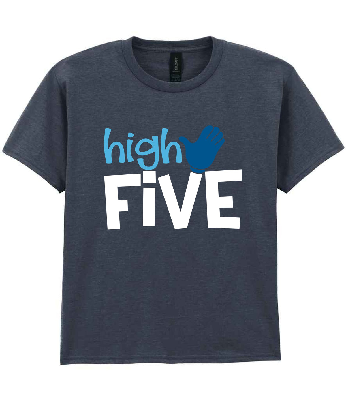 High FIVE t-shirt in dark heather