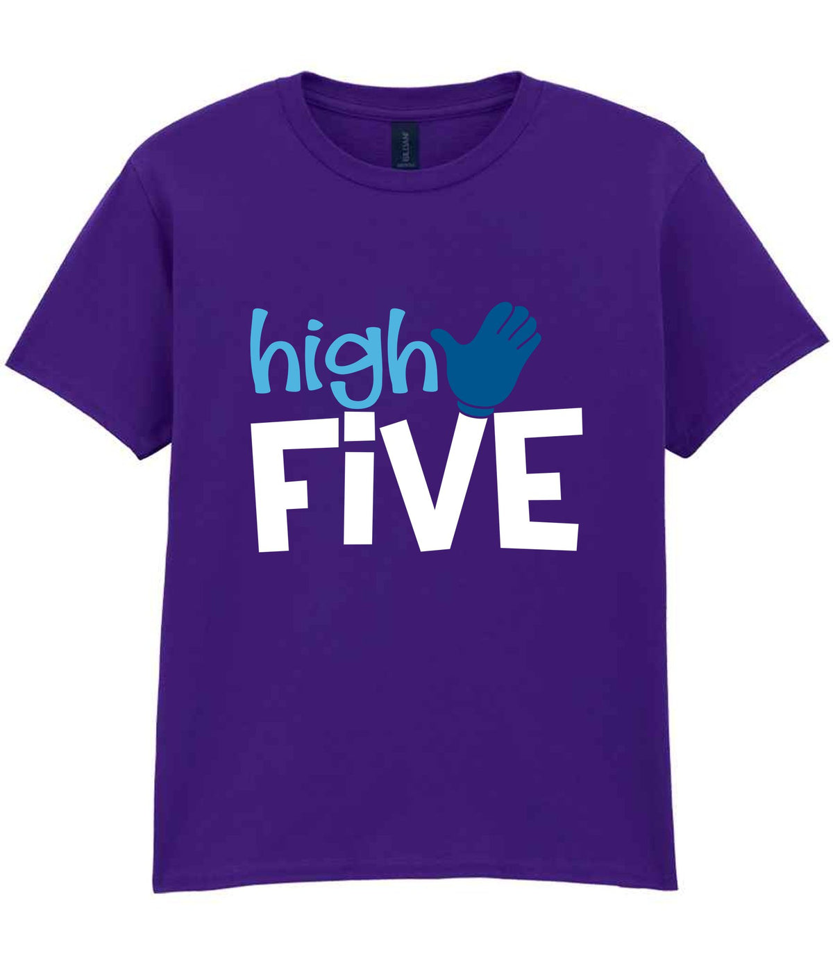 High FIVE t-shirt in purple