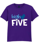 High FIVE t-shirt in purple
