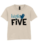 High FIVE t-shirt in sand