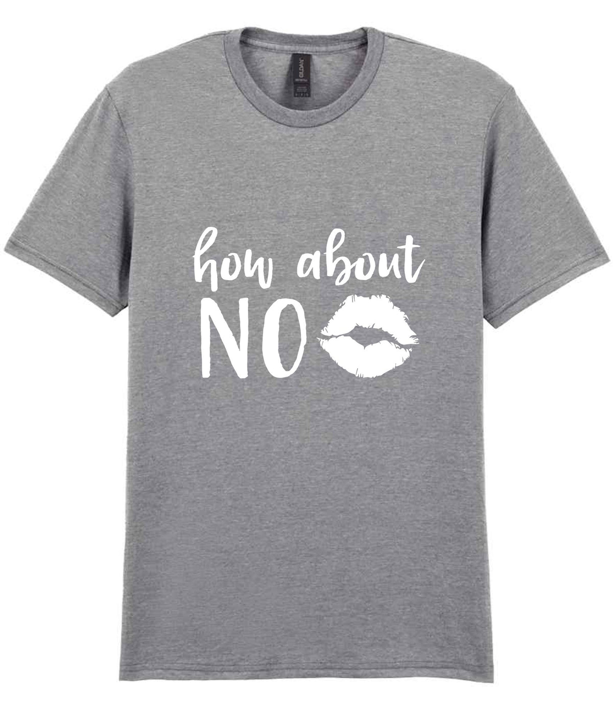 How About NO t-shirt in sport grey