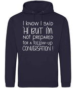 IknowIsaidhibut hoodie in new french navy