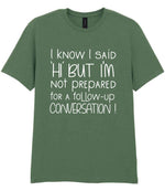 IknowIsaidhibut t-shirt in military green
