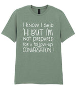 IknowIsaidhibut t-shirt in sage