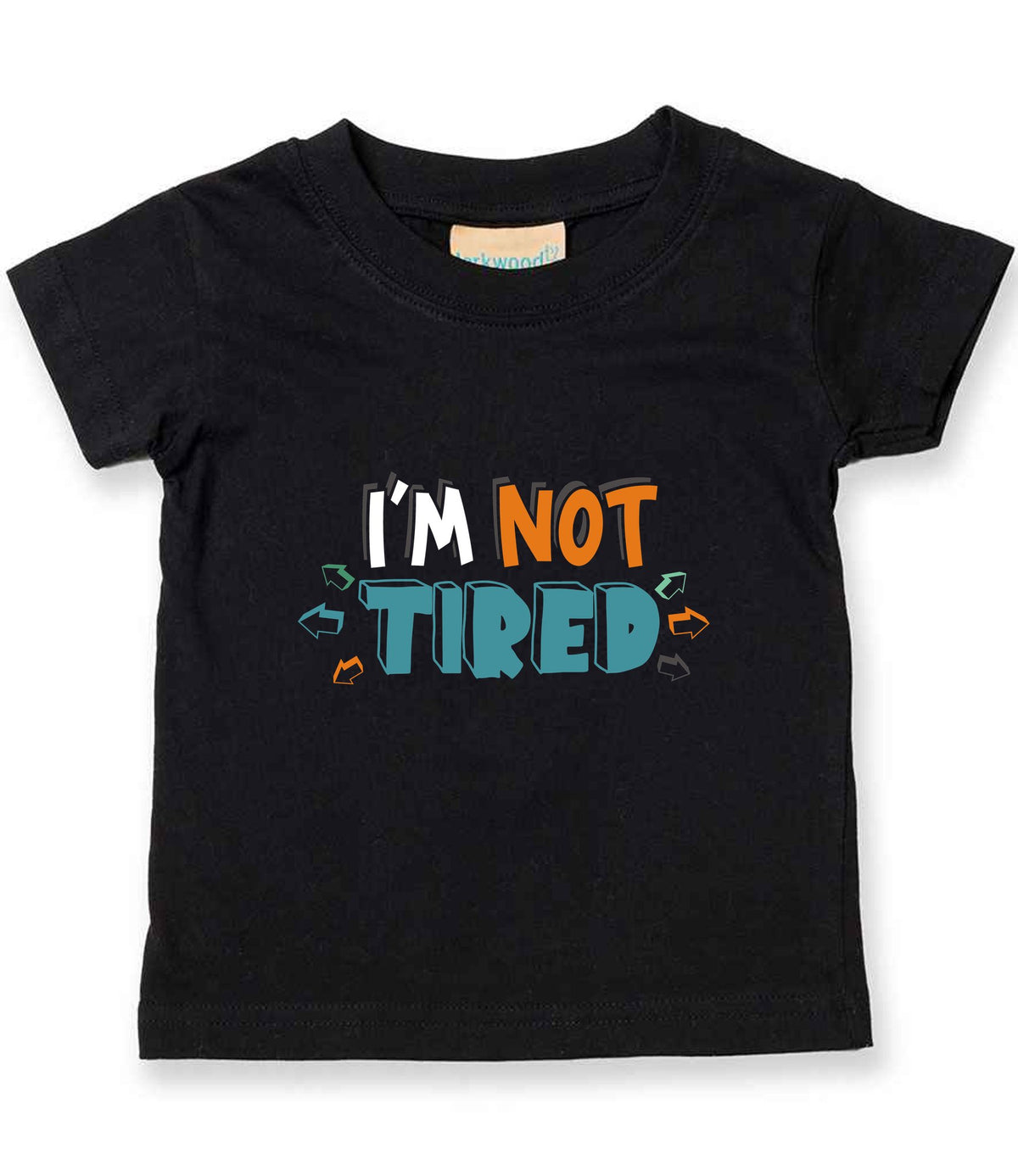 I'm Not Tired t-shirt in black