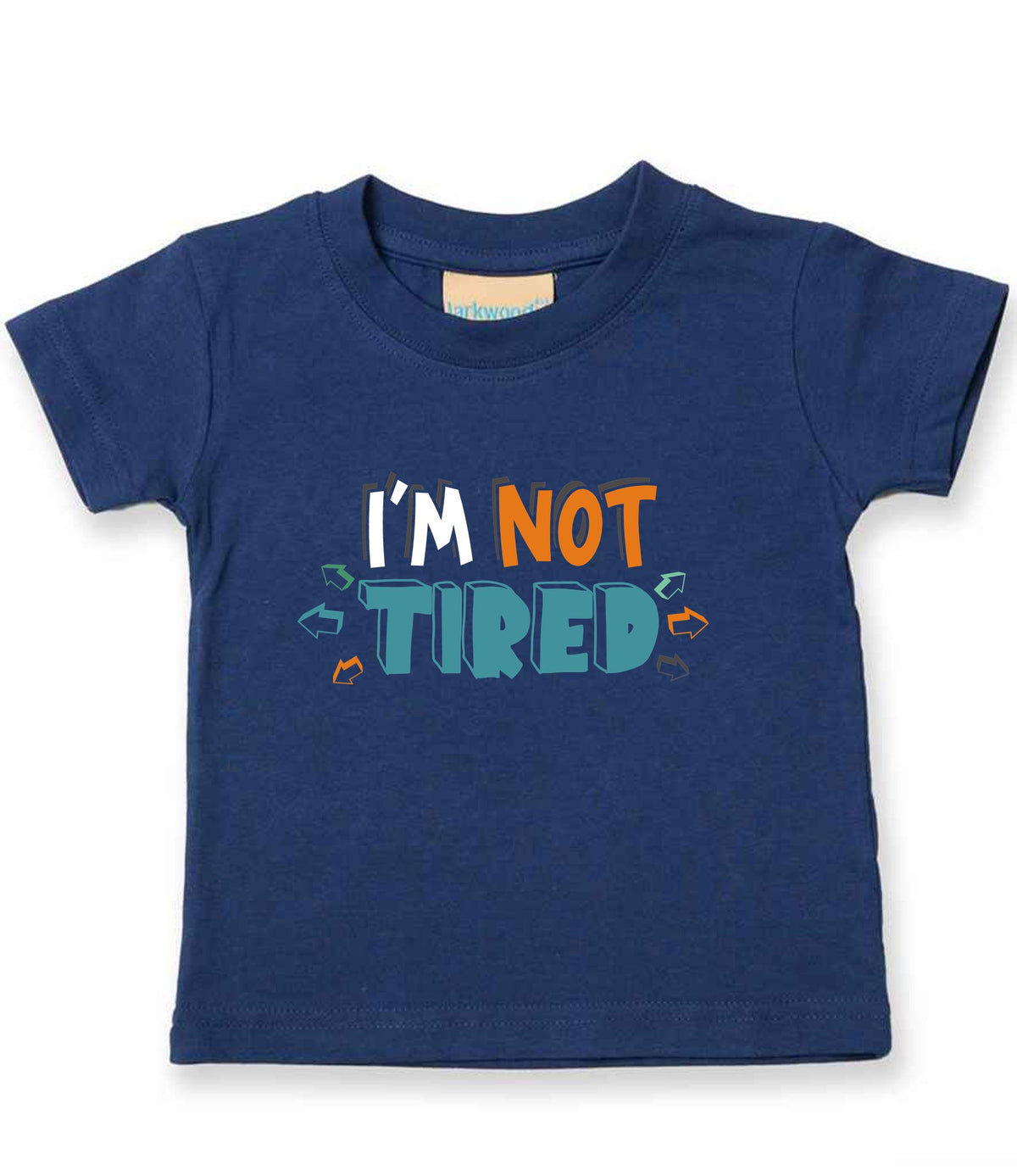 I'm Not Tired t-shirt in navy