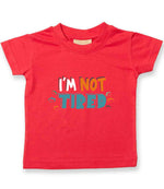 I'm Not Tired – Unisex T-Shirt in Red