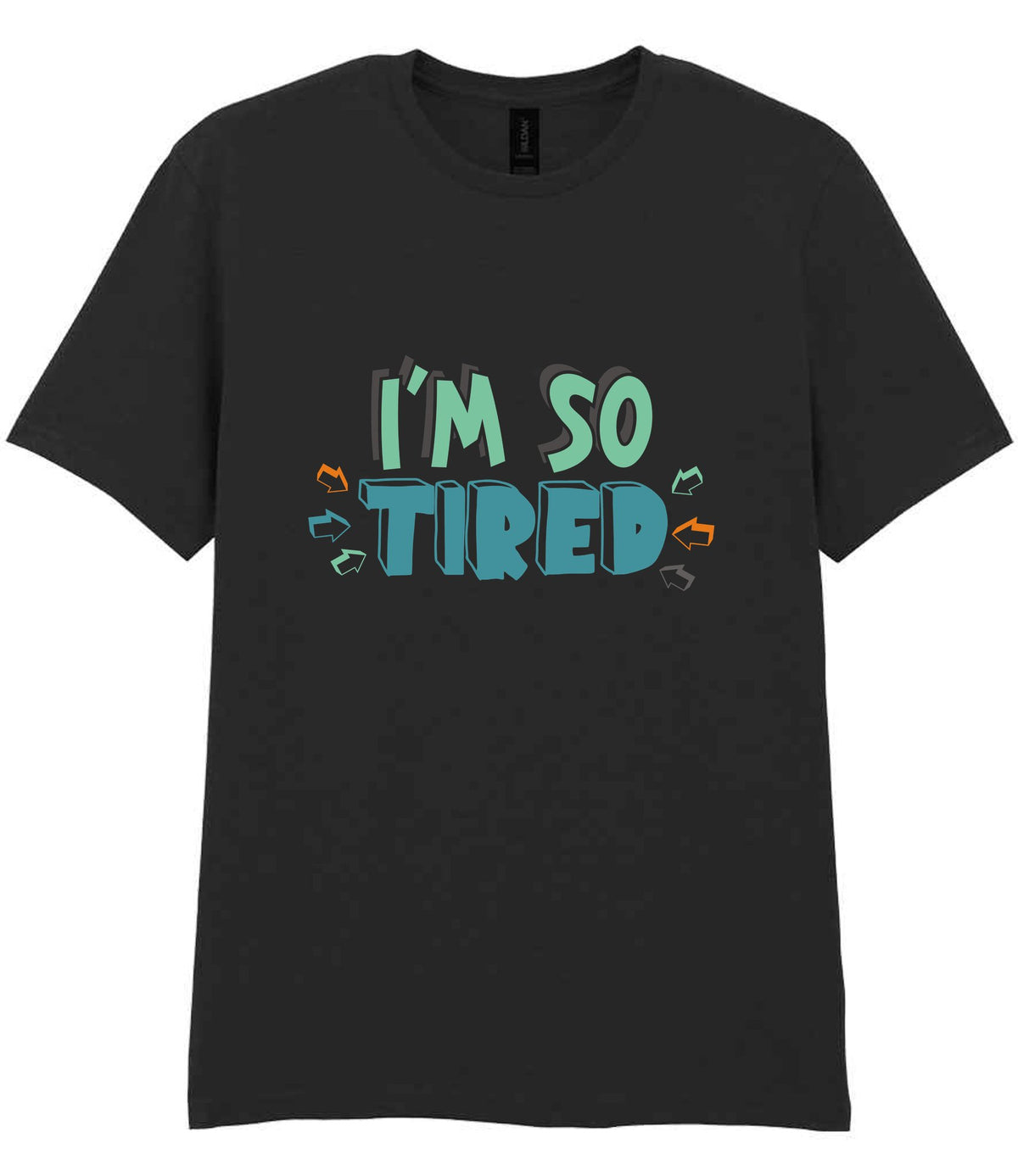 I'm So Tired t-shirt in black