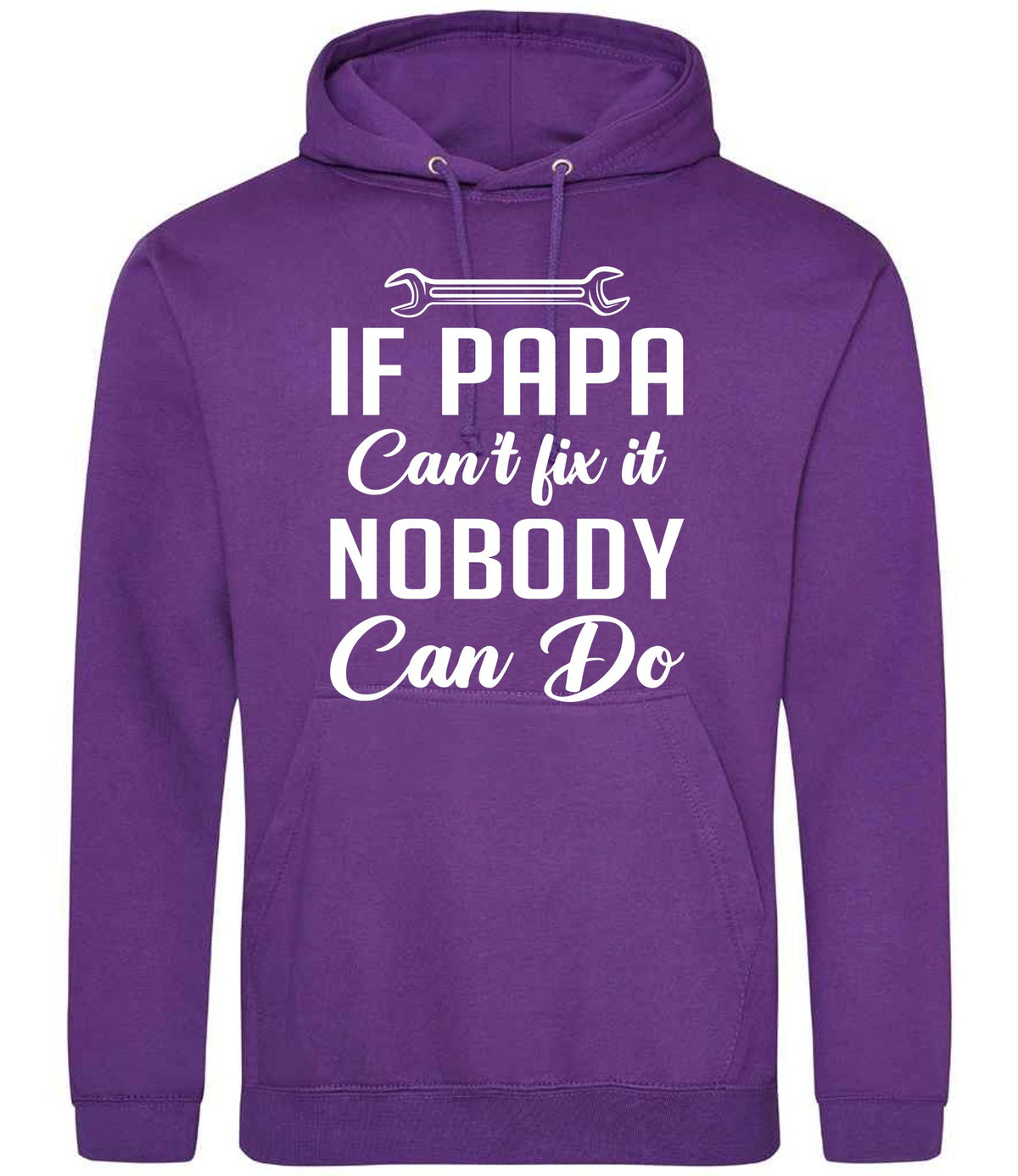 IF PAPA Can't Fix It NOBODY Can Do hoodie in purple