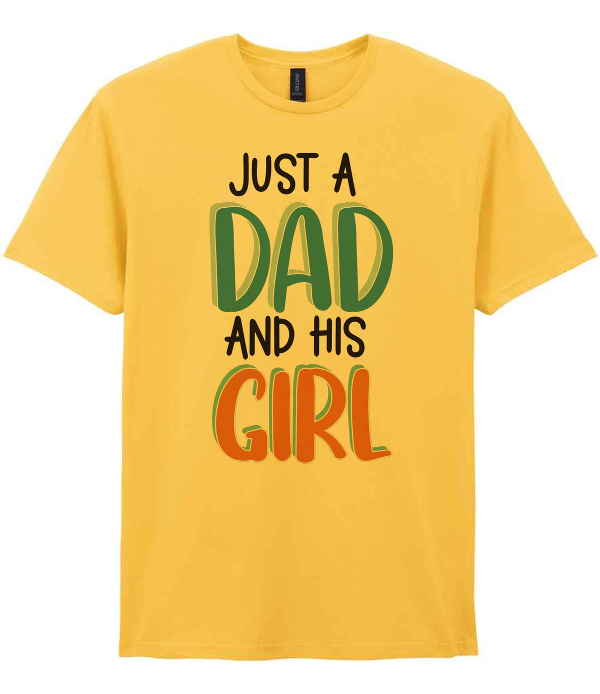 Just a Dad and His Girl – Unisex T-Shirt in Daisy