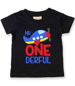 Mr One Derful t-shirt in black