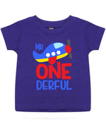 Mr One Derful t-shirt in purple