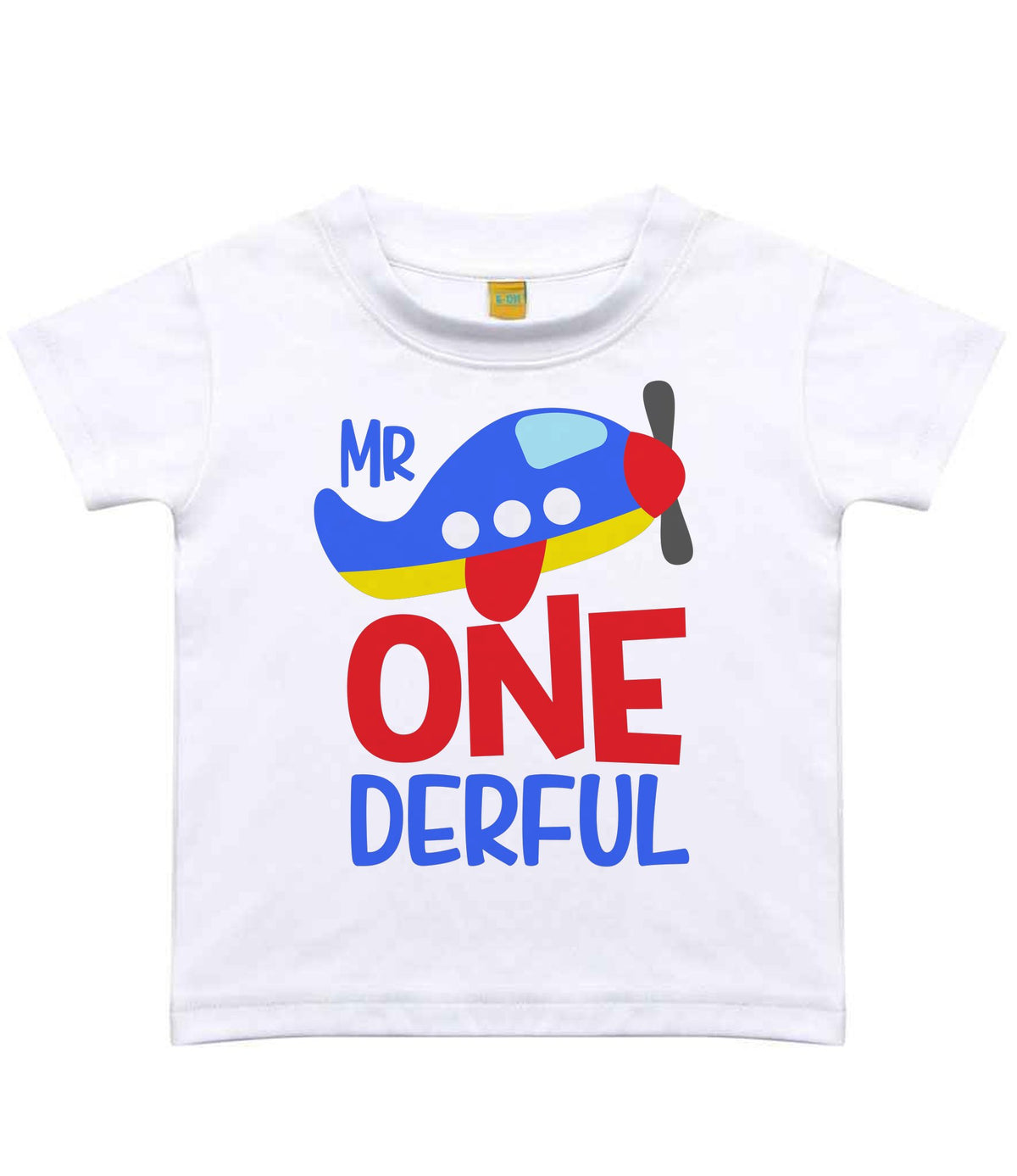 Mr One Derful t-shirt in sublimation white