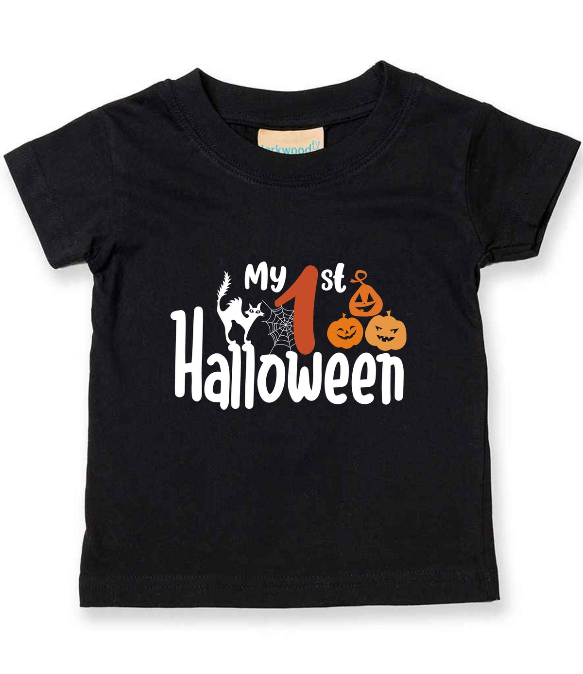 My 1st Halloween t-shirt in black