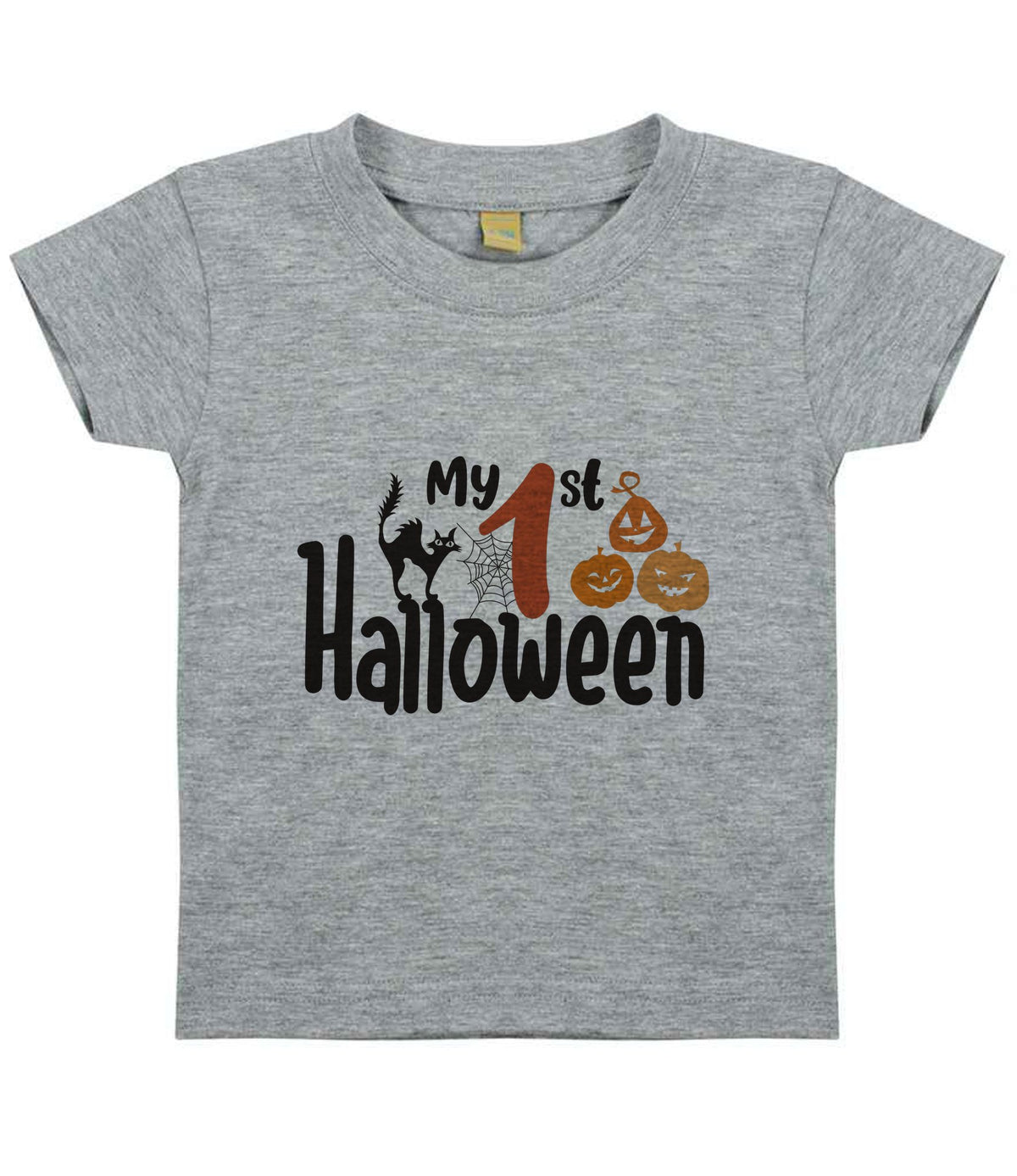 My 1st Halloween t-shirt in heather grey