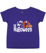My 1st Halloween t-shirt in purple