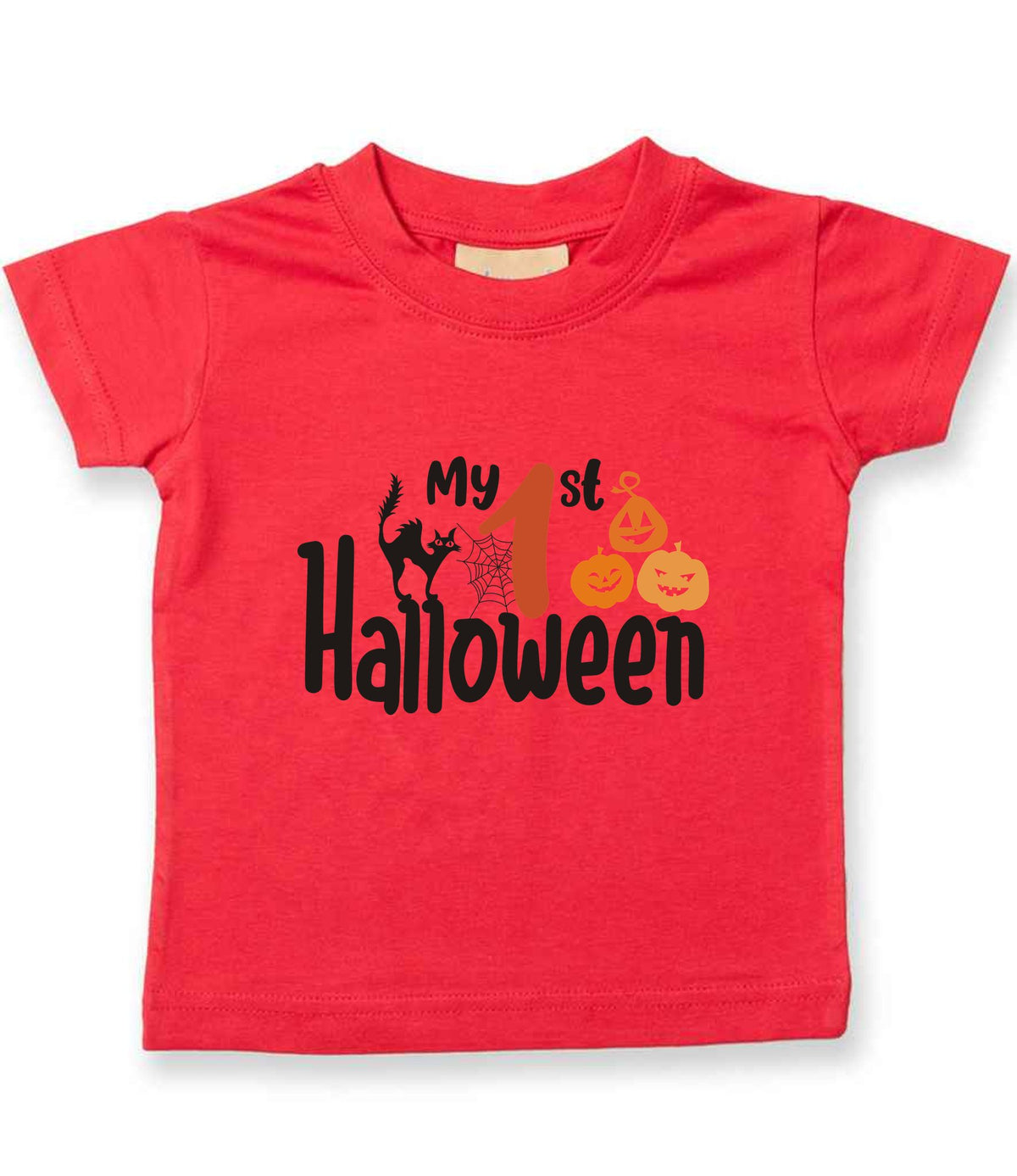 My 1st Halloween t-shirt in red