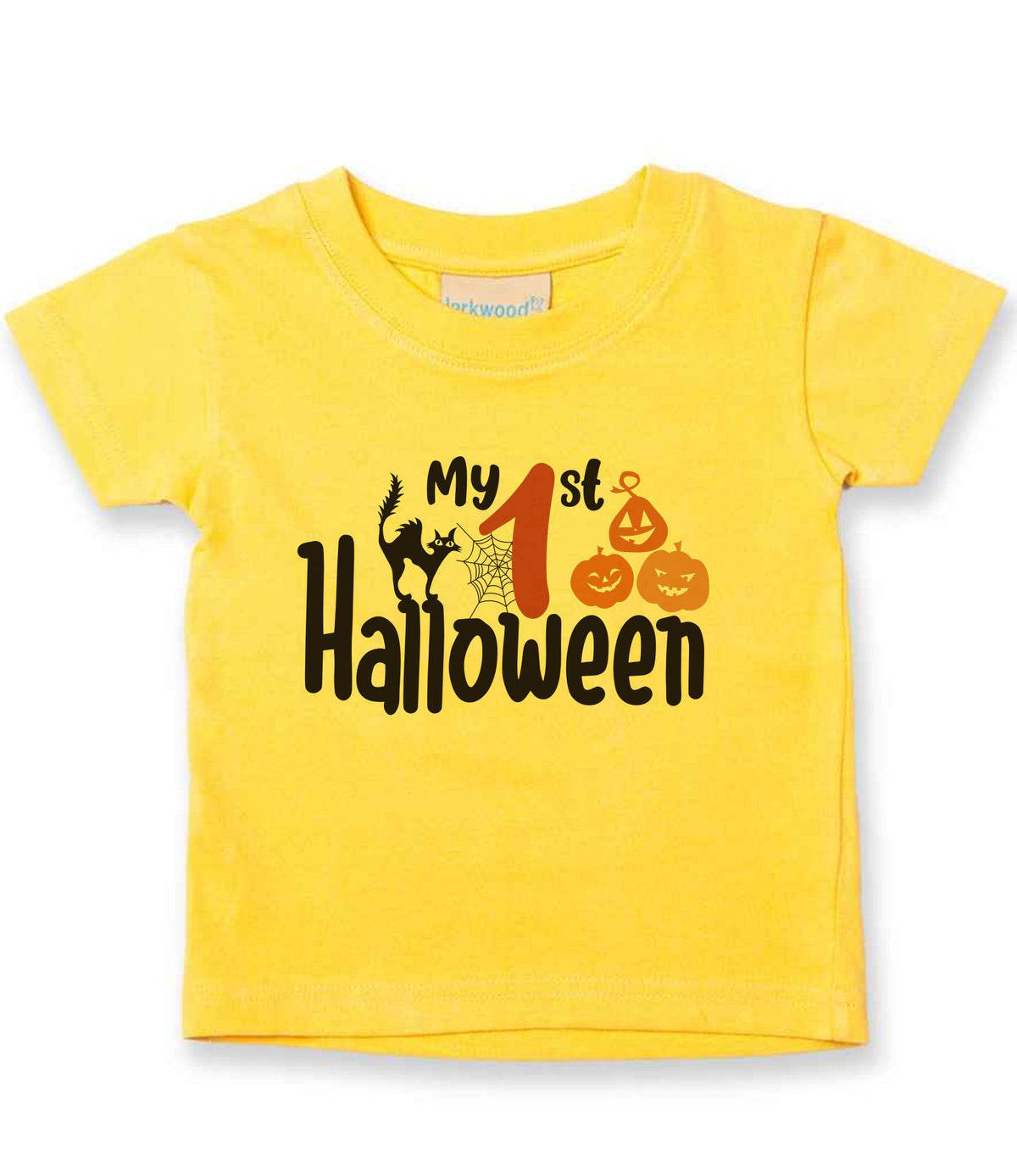 My 1st Halloween t-shirt in sunflower