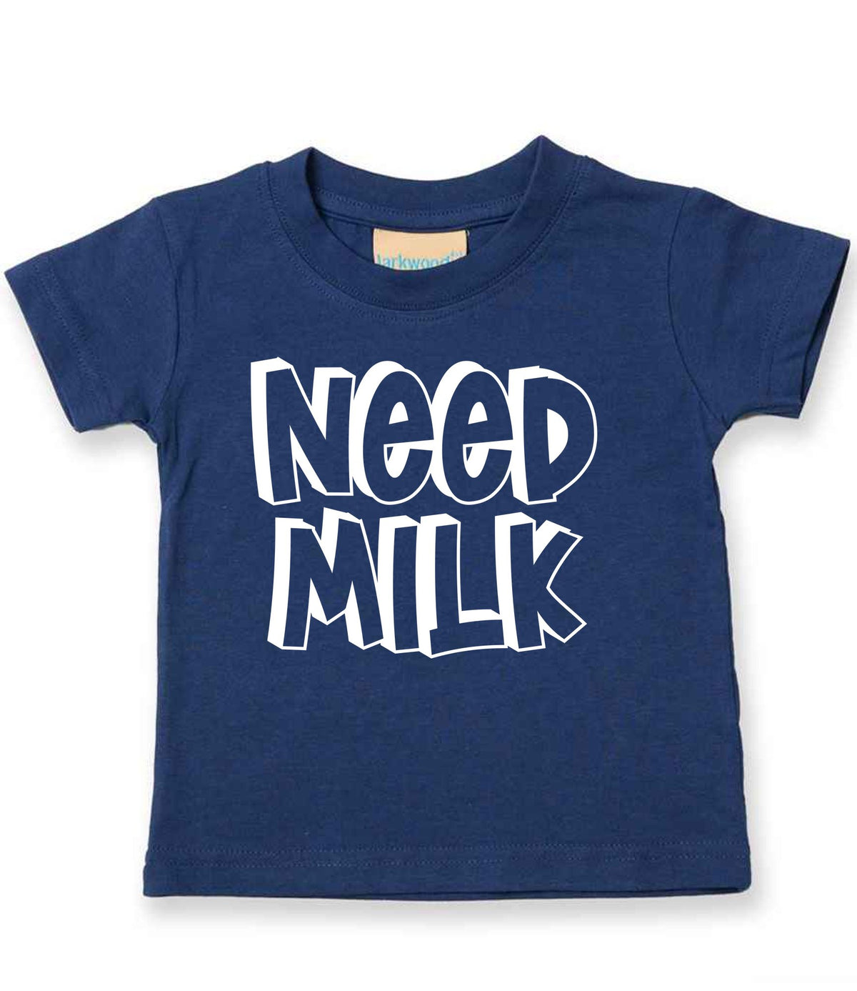 Need Milk t-shirt in navy