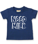 Need Milk t-shirt in navy