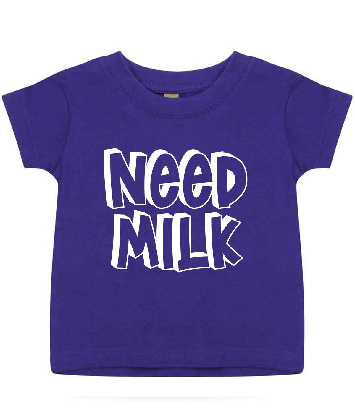 Need Milk t-shirt in purple