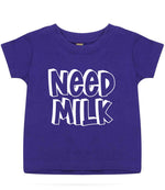 Need Milk t-shirt in purple