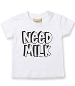 Need Milk t-shirt in white