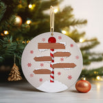 North Pole 4 hanging decoration in standard