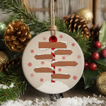 North Pole 5 hanging decoration in standard