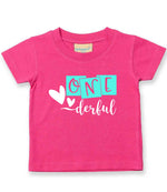 ONE Derful t-shirt in fuchsia