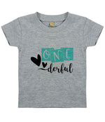 ONE Derful t-shirt in heather grey
