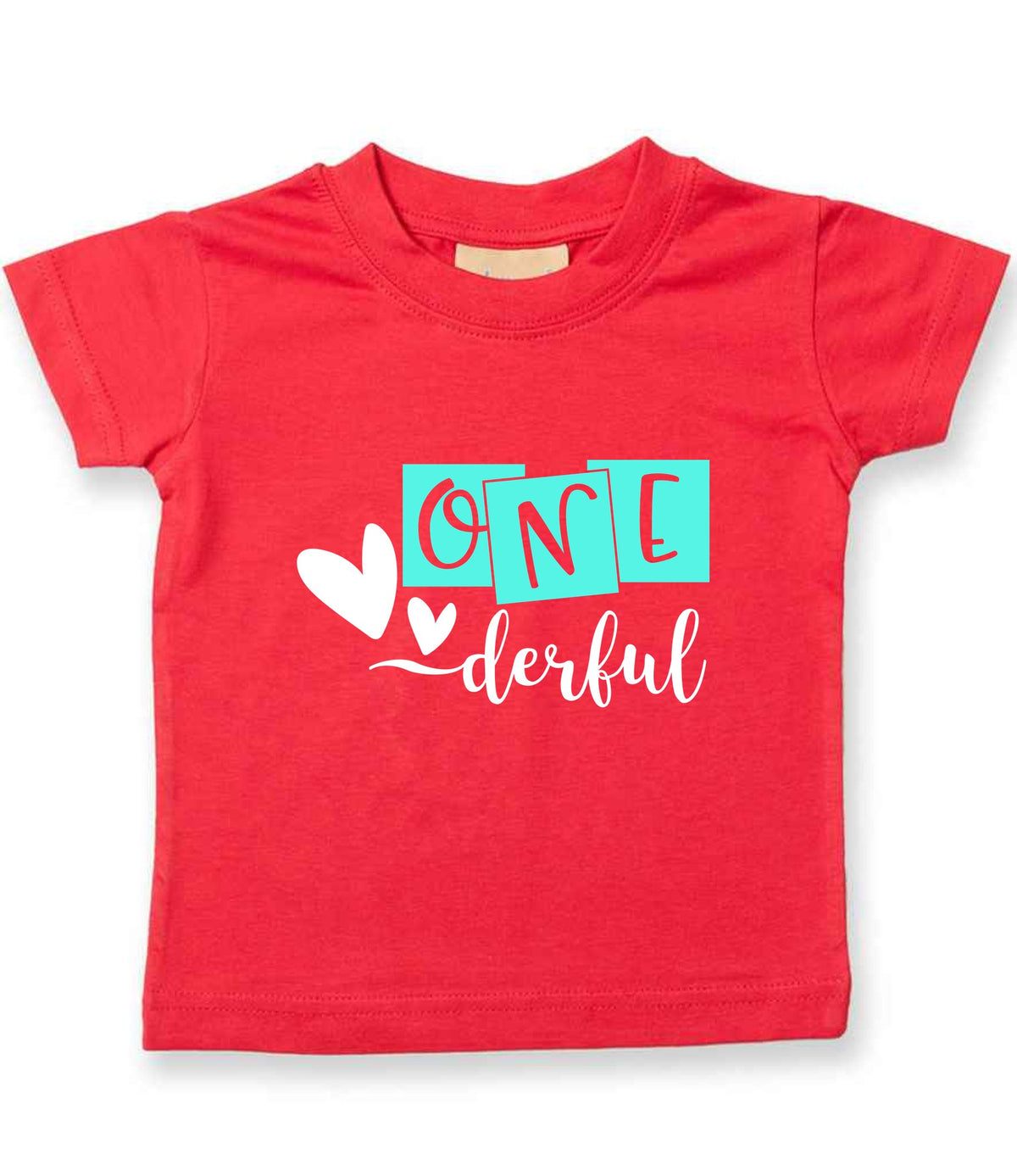 ONE Derful t-shirt in red