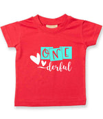 ONE Derful t-shirt in red