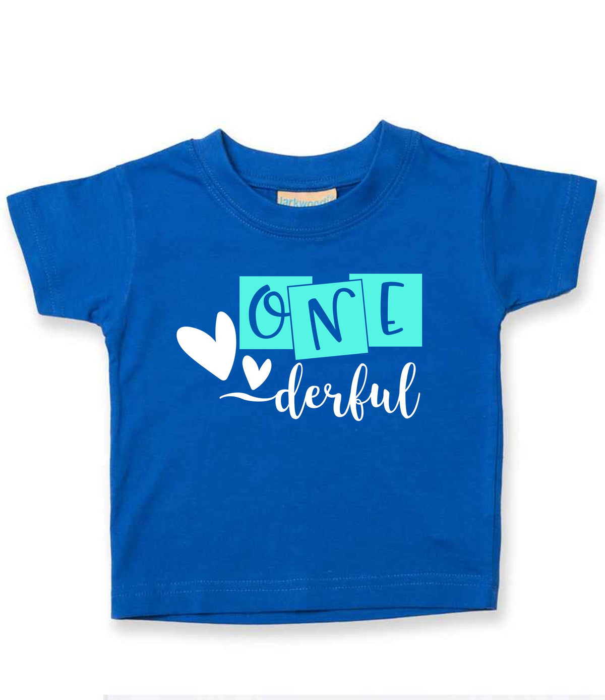 ONE Derful t-shirt in royal blue