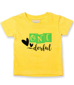 ONE Derful t-shirt in sunflower