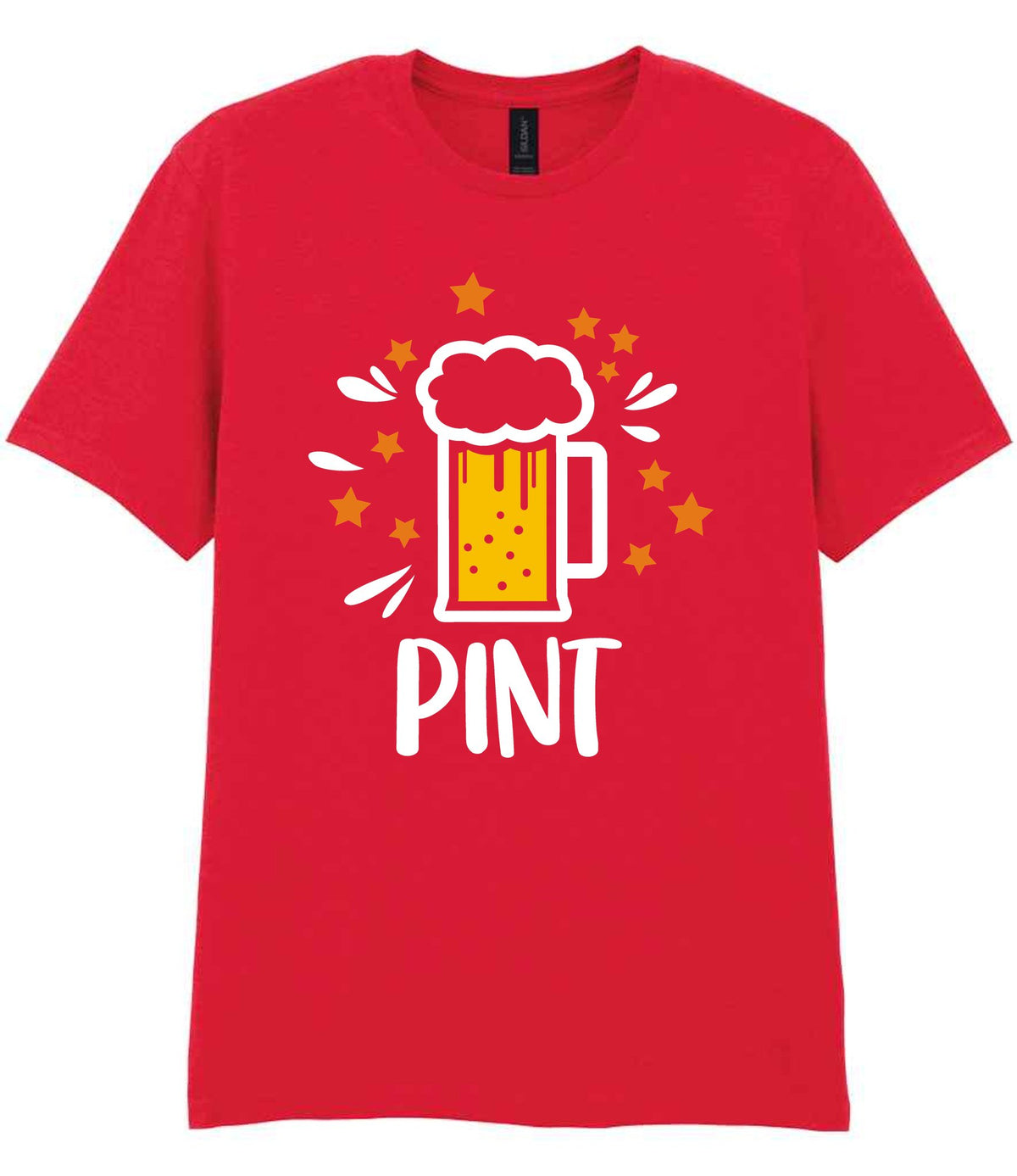 Dad piece of the Pint & Half Pint Matching Set for Dad and Baby – Matching Outfits in Red