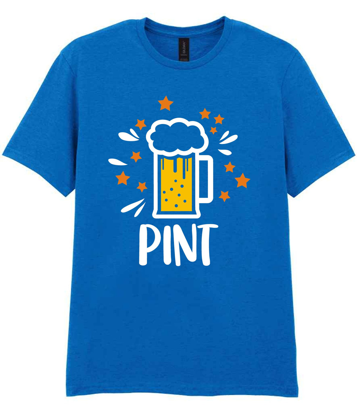 Dad piece of the Pint & Half Pint Matching Set for Dad and Baby – Matching Outfits in Royal Blue