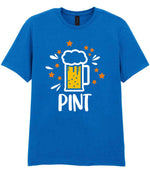 Dad piece of the Pint & Half Pint Matching Set for Dad and Baby – Matching Outfits in Royal Blue