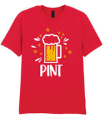 Pint t-shirt in red