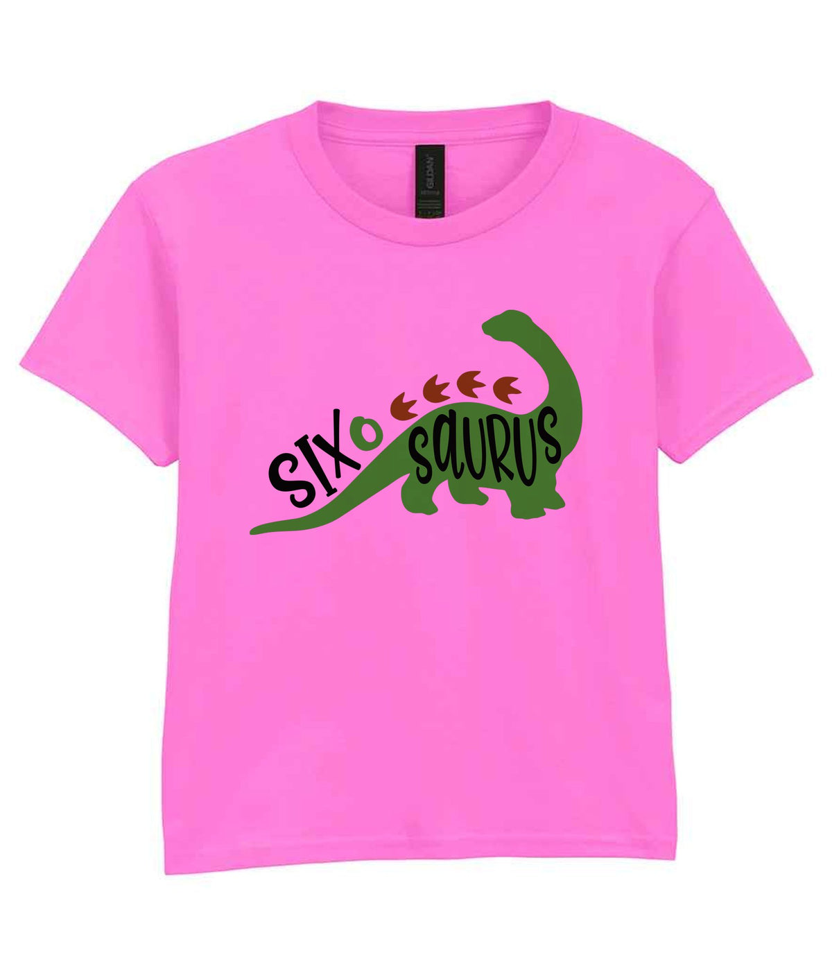 SIX O SAURUS t-shirt in azalea