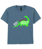 SIX O SAURUS t-shirt in indigo