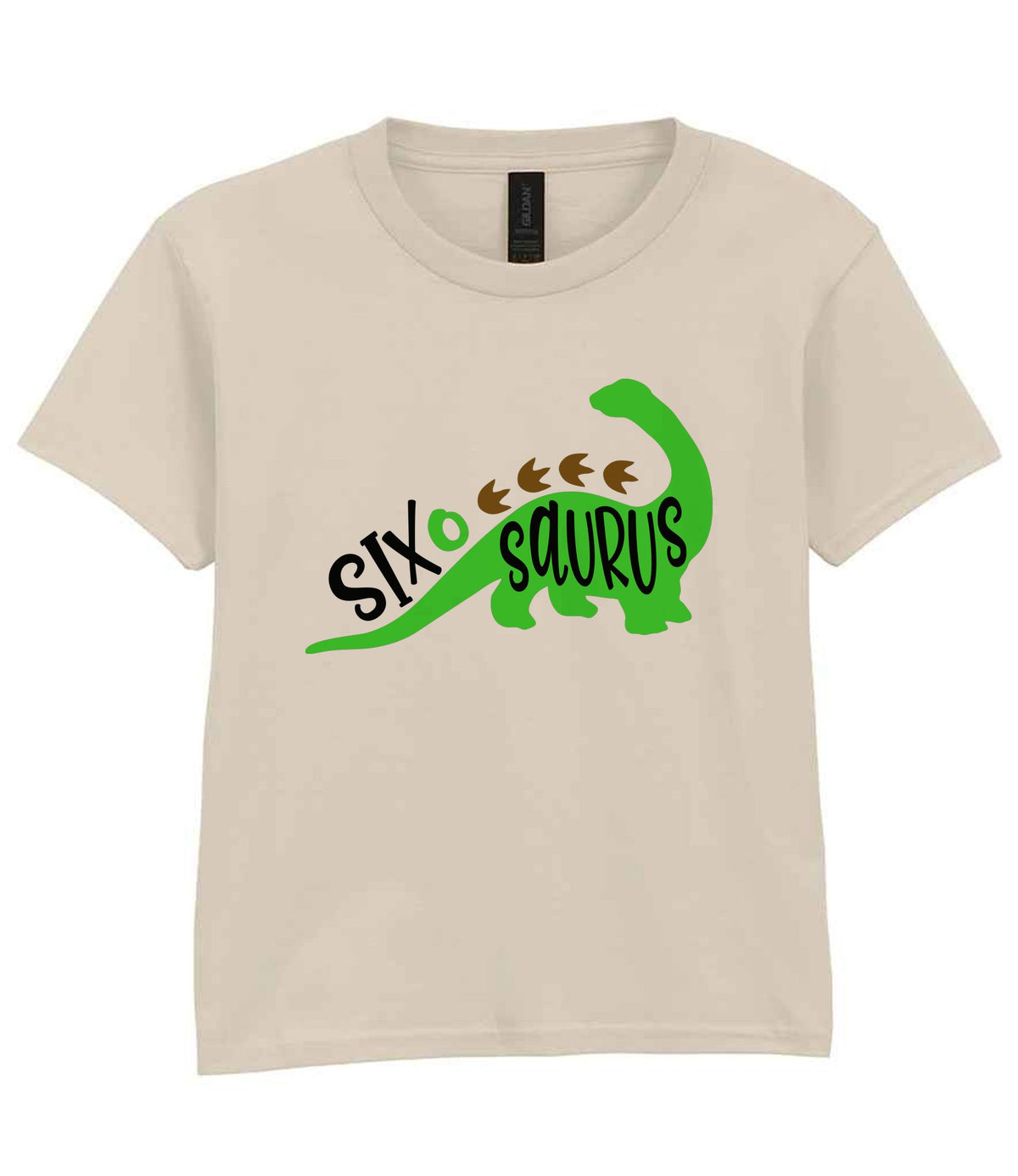 SIX O SAURUS t-shirt in sand