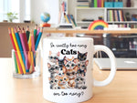 So, Exactly How Many Cats Are Too Many? standard mug in white